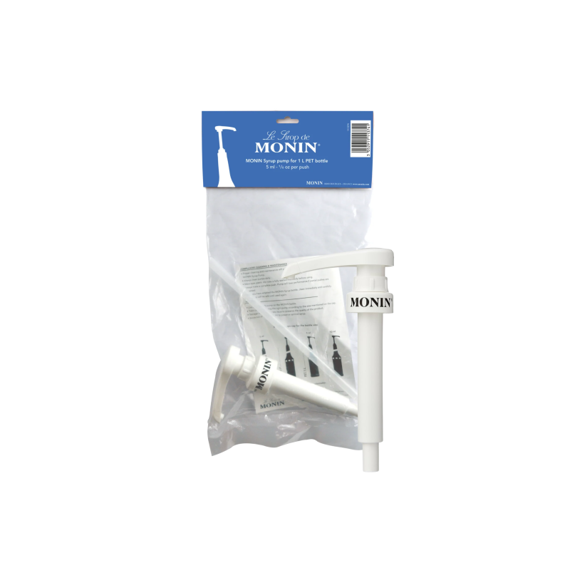 MONIN PET PUMP 5ML SYRUP 1L