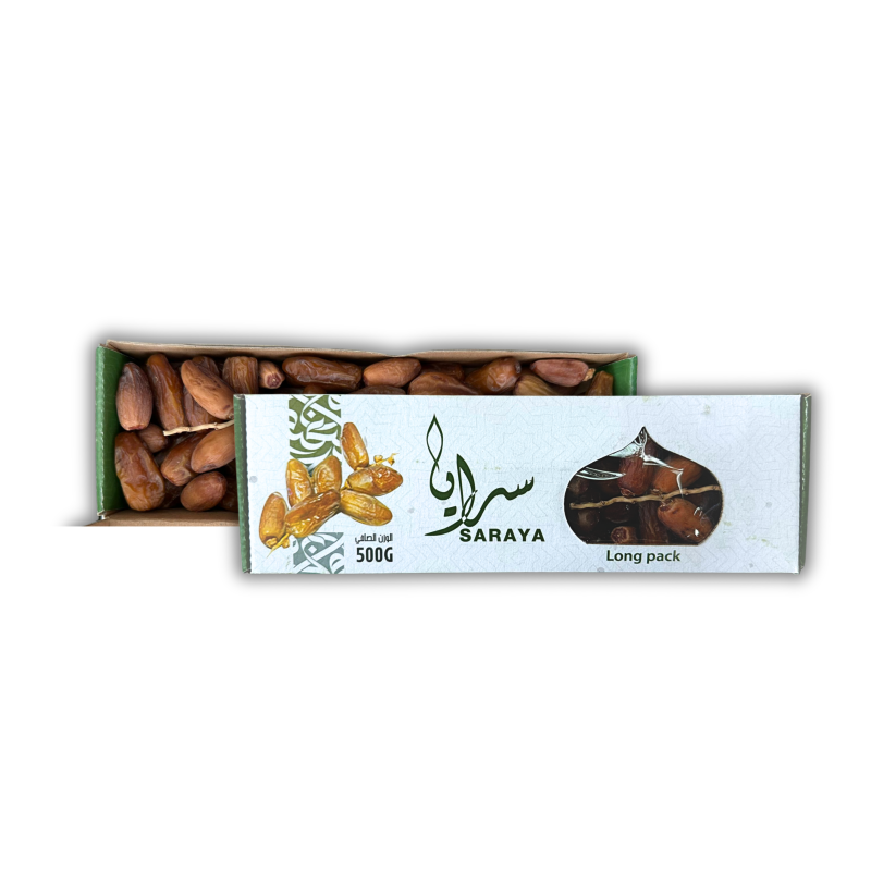 Saraya Deglet Nour Dates \kurma (Long Pack) ) 500gx12