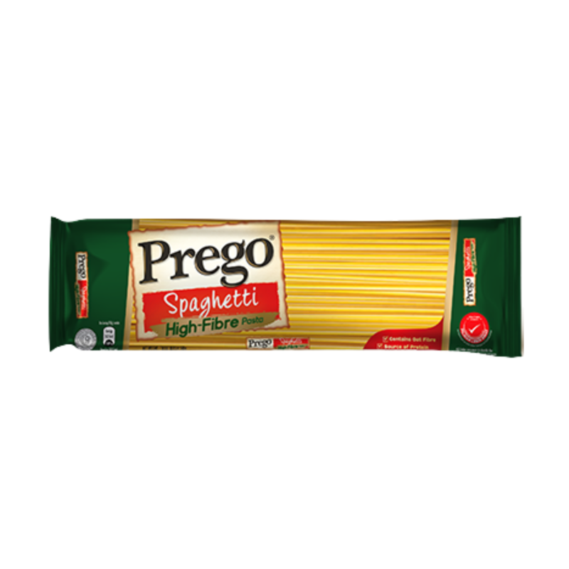 Prego High Fiber Spaghetti Pasta 500g