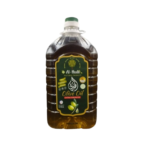 Alhuda Extra Virgin olive oil \Minyak Zaitun Alhuda Extra Virgin 5L