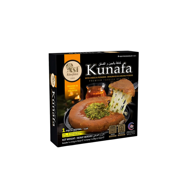 ASI KUNAFA WITH PISTACHIO & CHEESE 195GM
