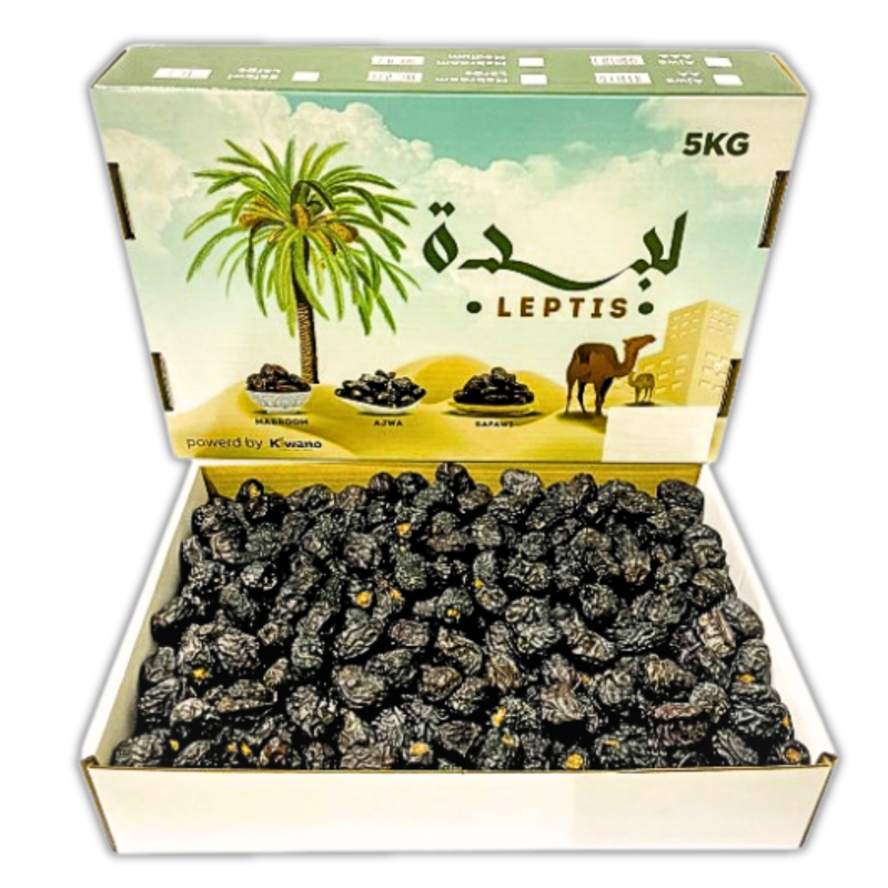 Leptis Ajwa Dates \Kurma  AAA L 5KG