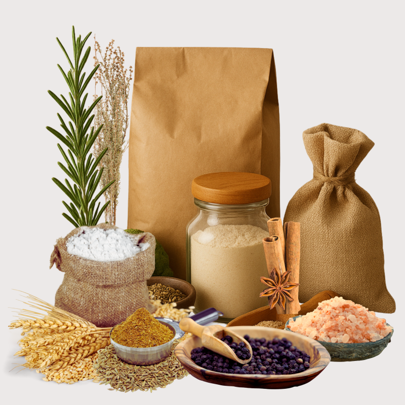 Herbs, Spices & Baking Essentials