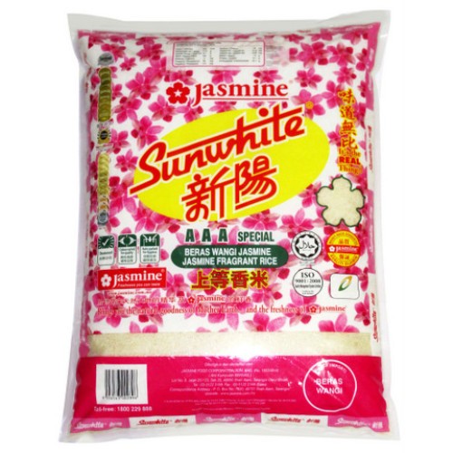JASMINE SUNWHITE AAA RICE 10KG